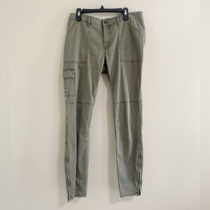 Abercrombie & Fitch Green Skinny Cargo Jeans Size 27